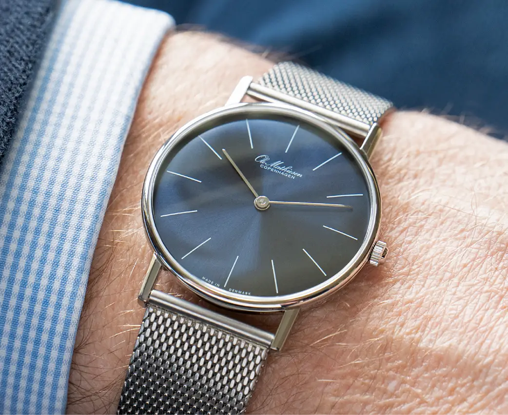 Ole Mathiesen - Classic 33 silber_blau